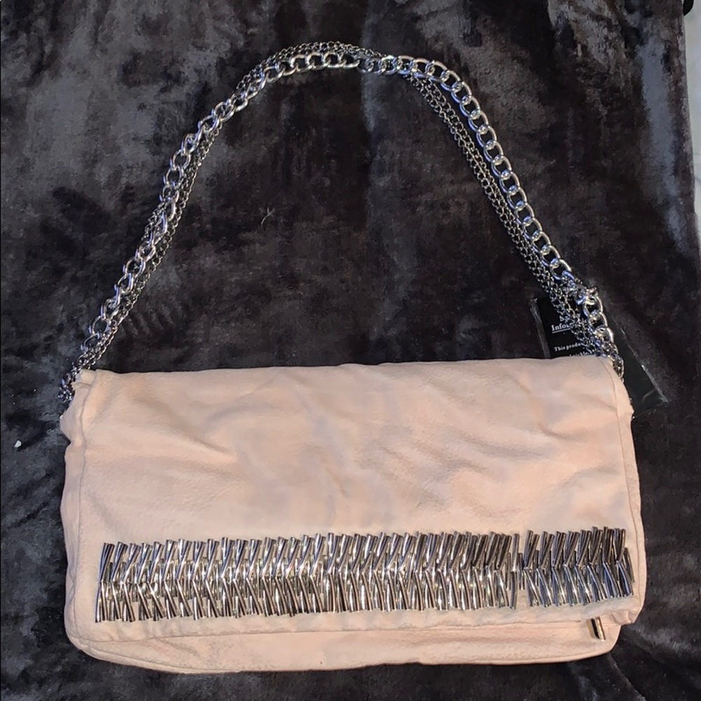 Light peach colored purse